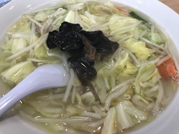 「タンメン850円+餃子350円」@大三元 福島鎌田店の写真