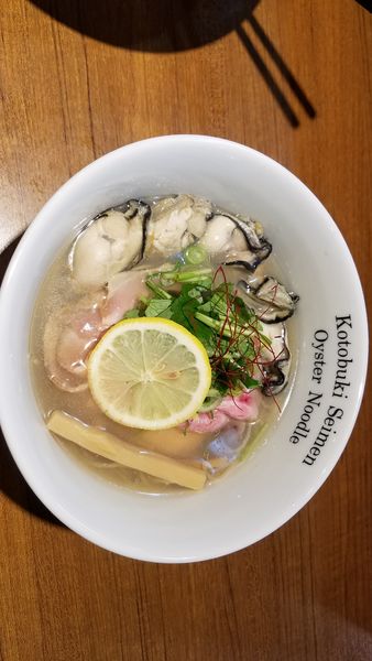 「かきそば」@寿製麺よしかわ 川越店の写真