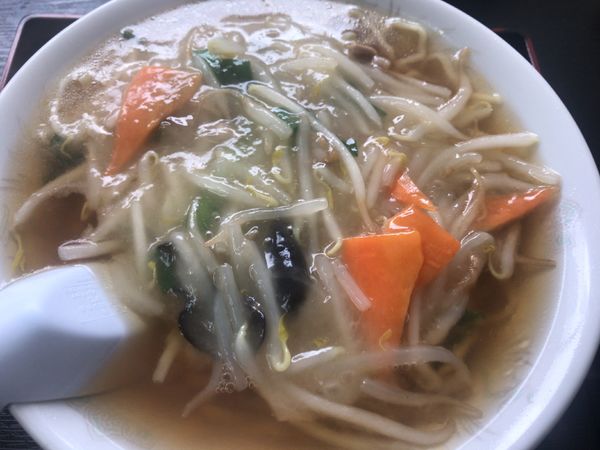 「平日限定:もやしあんかけ麺620円」@よどやの写真