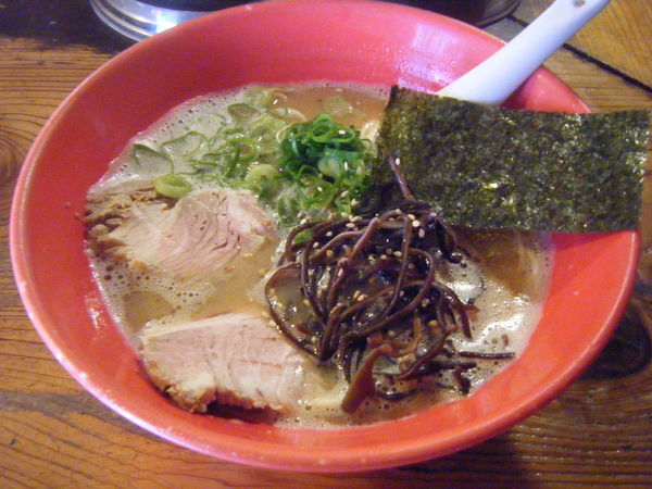 「ラーメン」@元祖長浜 大学ラーメンの写真