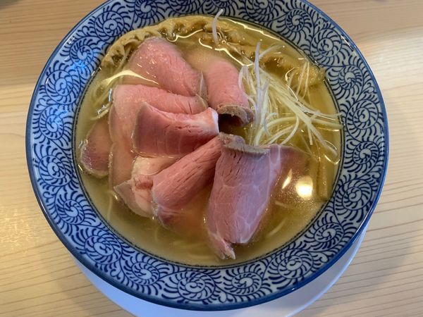 「まぐろ塩そば」@めんや 安寿の写真