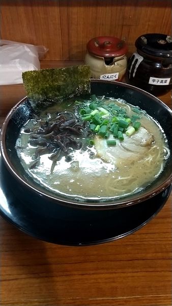 「ラーメン　ハリガネ」@博多長浜らーめん ぼたんの写真