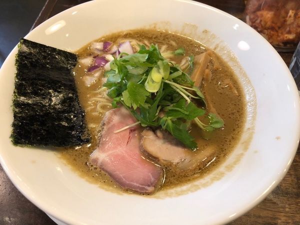 「濃厚烏賊煮干しラーメン」@ラーメン一心 本店の写真