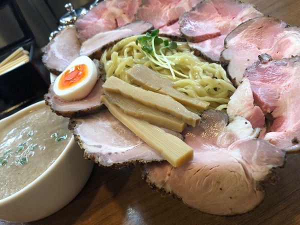 「うるとらつけ麺チャーシュー大」@あいつのラーメン かたぐるま 本店の写真