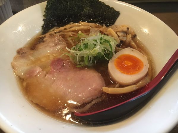 「地鶏と貝の中華そば」@RAMEN W 庄の×ど・みその写真
