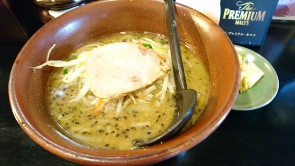 「【昼】赤味噌らーめん」@大穀の写真