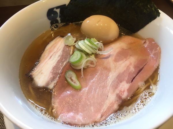 「極み煮干しそば」@牟岐縄屋の写真