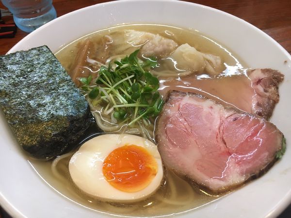 「特製麺（塩）」@自然派ラーメン 神楽の写真