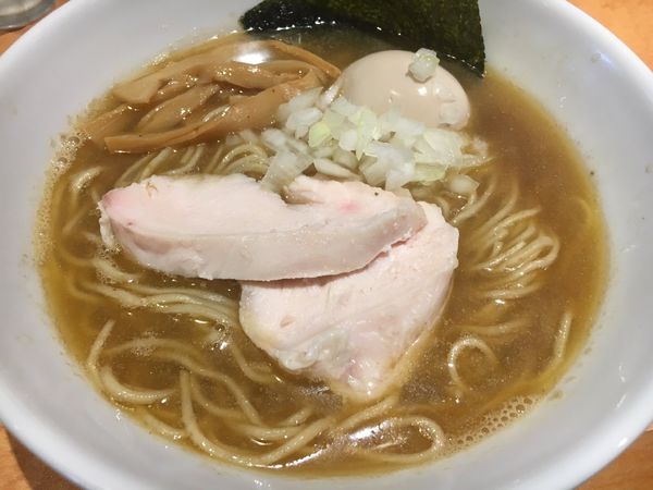 「鶏煮干しラーメン」@麺家 一鶴の写真