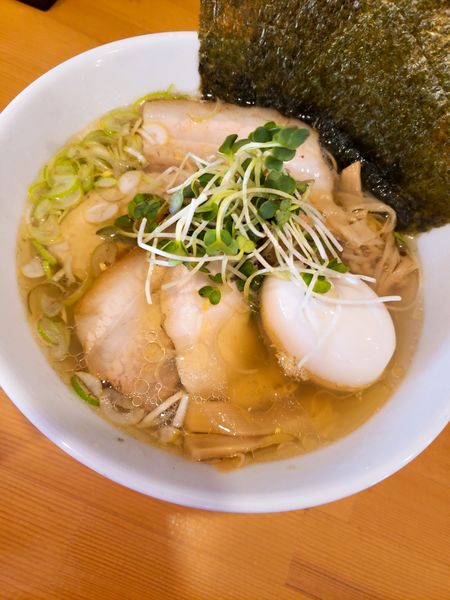 「特製しおそば」@麺や 吉四 KiCCHOの写真