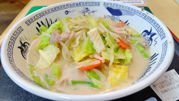 「チャンポン740円」@にんたまラーメン ゆにろーず 大阪トラックステーション店の写真