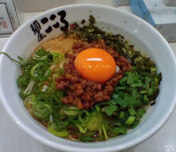 「台湾混ぜそば大盛」@麺屋こころ 金沢八景店の写真