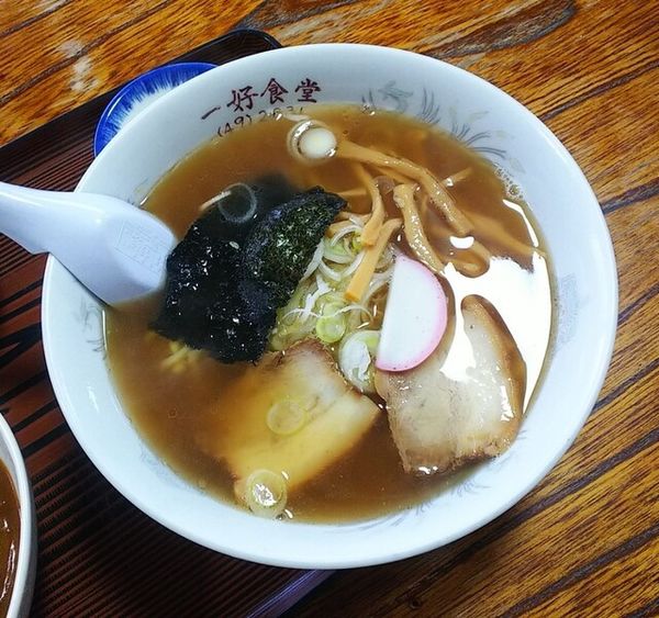 「ラーメン＆ミニカレーセット950円」@一好食堂の写真
