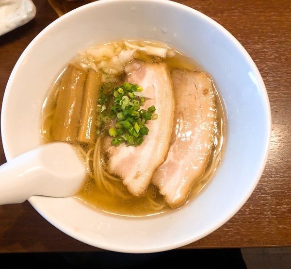「白醤油らーめん」@貪瞋癡の写真
