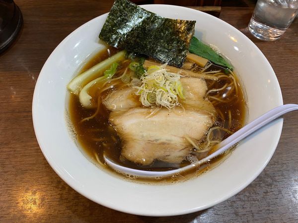 「超煮干醤油ラーメン」@一刀流らーめんの写真