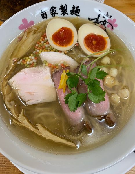 「塩らーめん」@麺屋 桜息吹の写真