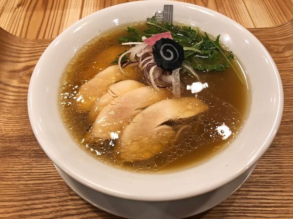 「貝出汁ラーメン」@METRO RAMENの写真