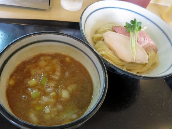 「鶏魚介のつけ麺 ８００円」@つけ麺 いな月の写真