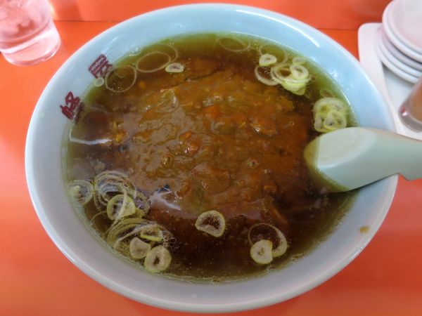 「カレーラーメン ８００円」@蜂屋の写真