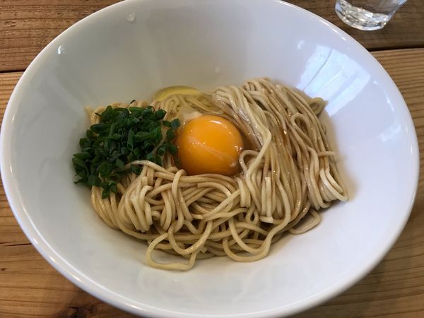 「かま玉(和え玉)250円」@The Noodles & Saloon Kiriyaの写真
