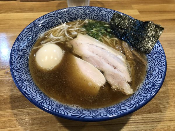 「味玉中華そば」@中華そば 瓢の写真