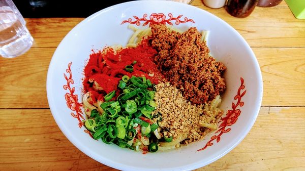 「汁なし担々麺(並)」@自家製麺 てんかの写真