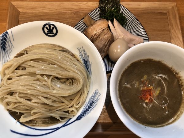 「濃厚煮干しつけそば」@中華蕎麦 生るの写真