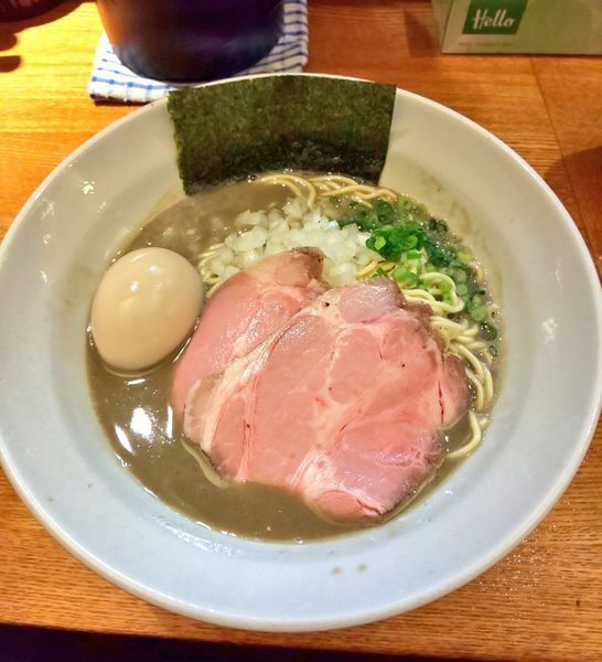 「煮干しそば極 味玉チャーシュー  1050円」@麺屋 烈の写真