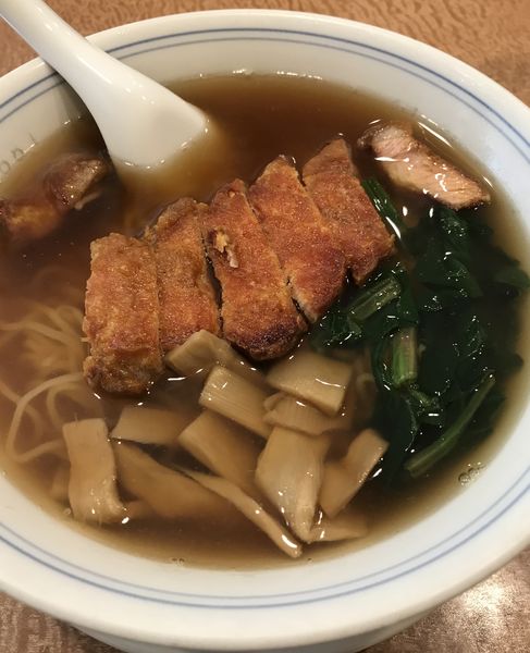 「拝骨麺 ¥800」@中国料理 福井の写真