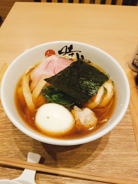 「中華蕎麦＋特製トッピング」@中華蕎麦 時雨の写真