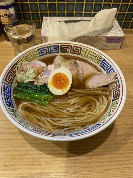 「特製中華そば」@ほっこり中華そば もつけの写真