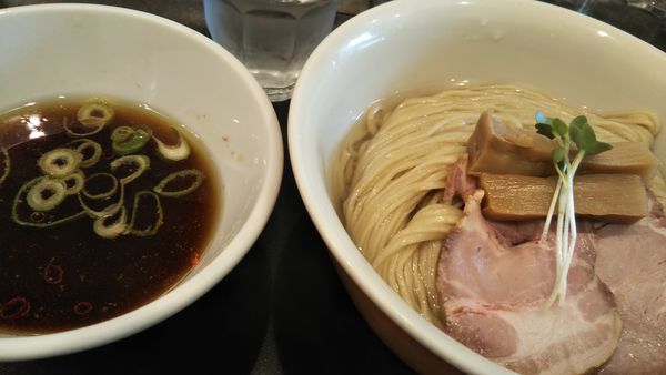 「鶏つけそば＋大盛」@らぁ麺 やまぐちの写真