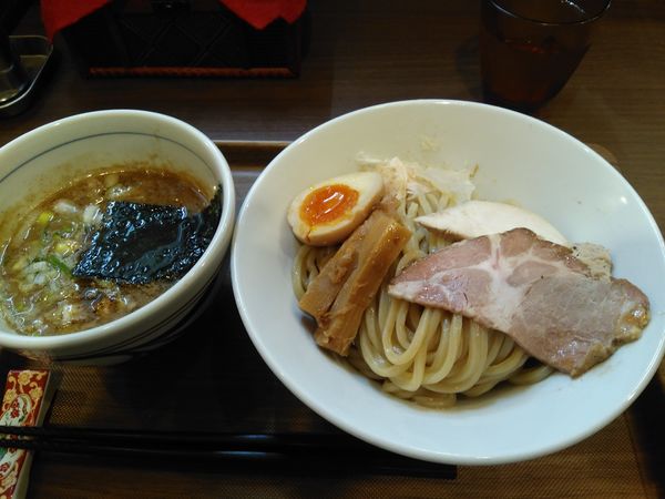 「大山鶏のつけめん¥900」@つけめん さなだの写真