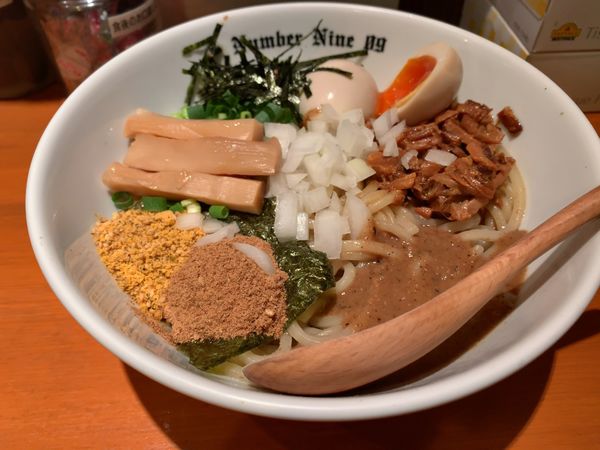 「油そば」@麺Dining Number Nine 09の写真