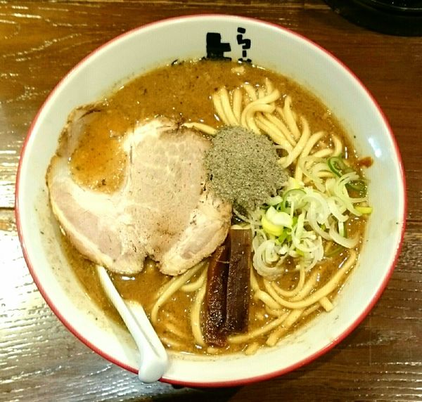 「煮干味噌らーめん極太【限定】」@らーめん よし丸の写真