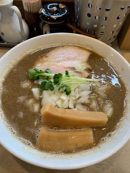 「濃厚煮干しそば」@麺処 浮き雲の写真