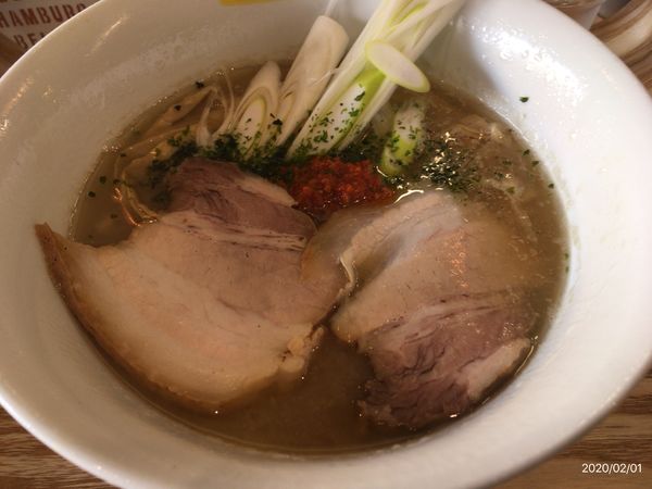 「山形辛味噌」@鶏びあんSobaみやみやの写真