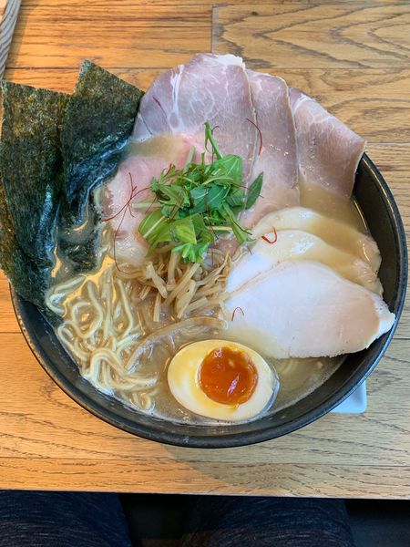 「特製鶏白湯麺 (醤油)」@麺屋 美鶏の写真