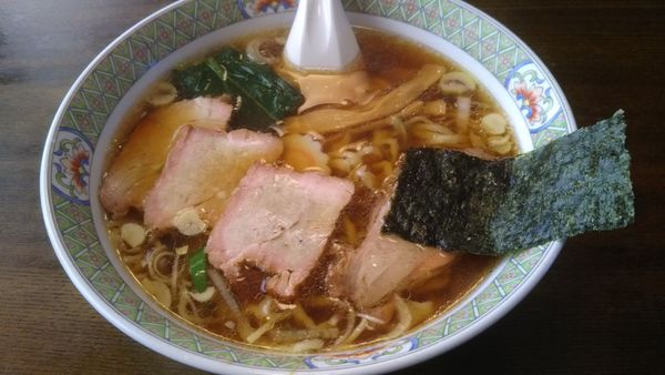 「手打ち中華 650円」@白河手打ち中華 くぬぎの写真