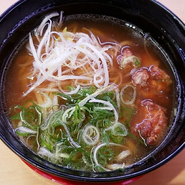 「コク旨まぐろ醤油ラーメン ３３０円＋税」@スシロー 石岡店の写真