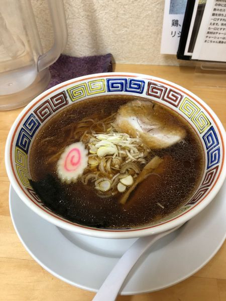「醤油ラーメン600円」@まこちゃんラーメン道楽の写真