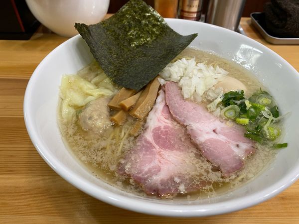 「特製塩ラーメン　こってり」@中華そば こてつの写真