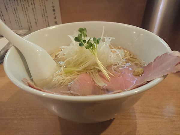 「塩中華そば」@中華そば 流川の写真