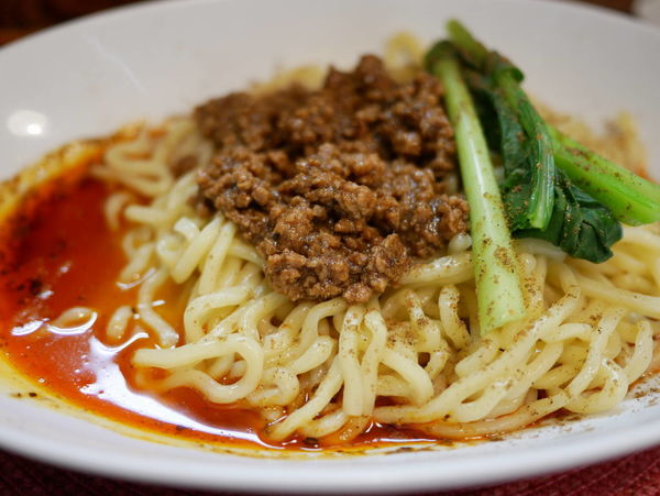 「濃厚汁なし担担麺」@麺や金時の写真