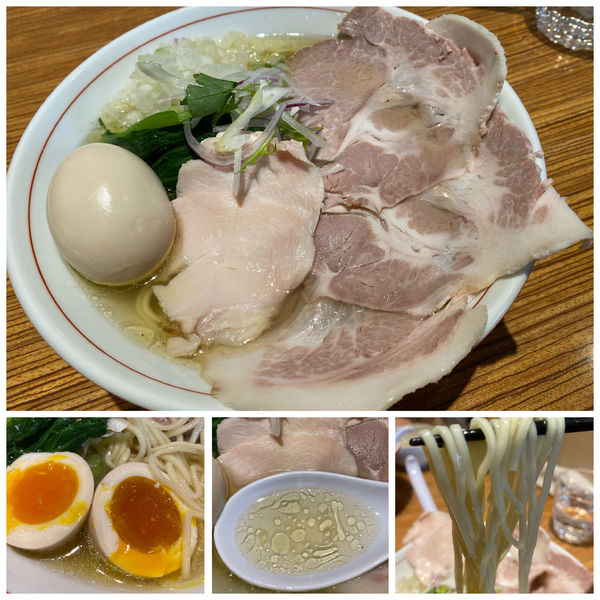 「特製煮干しそば 塩 1080円」@niboの写真