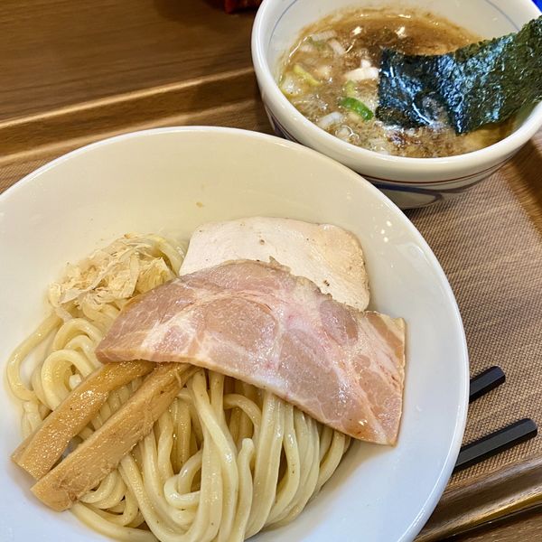 「大山鶏のつけめん（並）」@つけめん さなだの写真