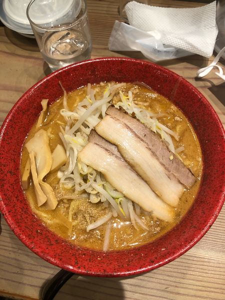 「味噌ラーメン彩 コーン抜き」@札幌ラーメン みそ吟 九之坪店の写真