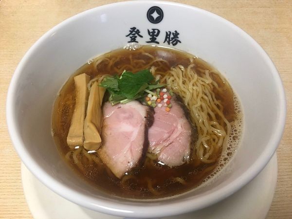 「煮干し醤油らーめん」@らぁめん登里勝の写真