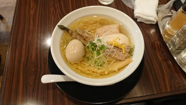 「塩そば＋味玉」@おとなの塩sobaの写真