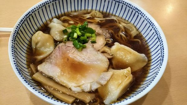 「【限定】3種のわんたんそば」@すすり処  奥がわの写真